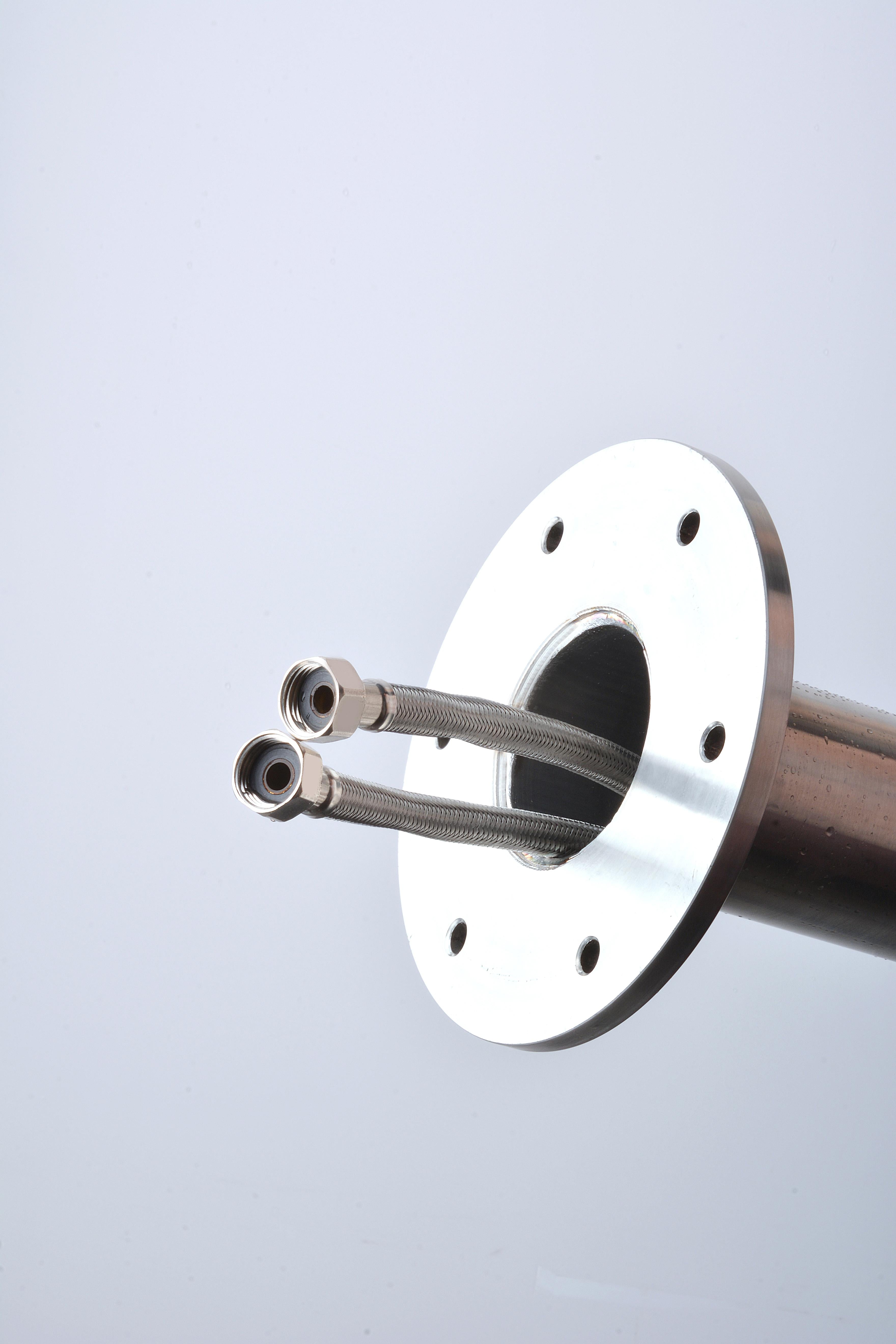 Wayime 85" Separable&Composable Free-Standing Brushed Stainless Steel 304 Waterfall Outdoor Shower with DOE Certificate